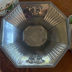 Lenox Elegant Aluminum Octagonal Serving Bowl
